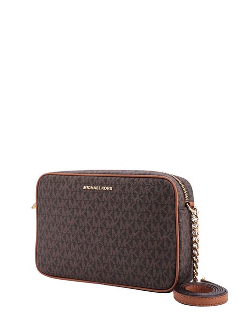 MICHAEL Michael Kors Brown Jet Set Shouldetr Abg