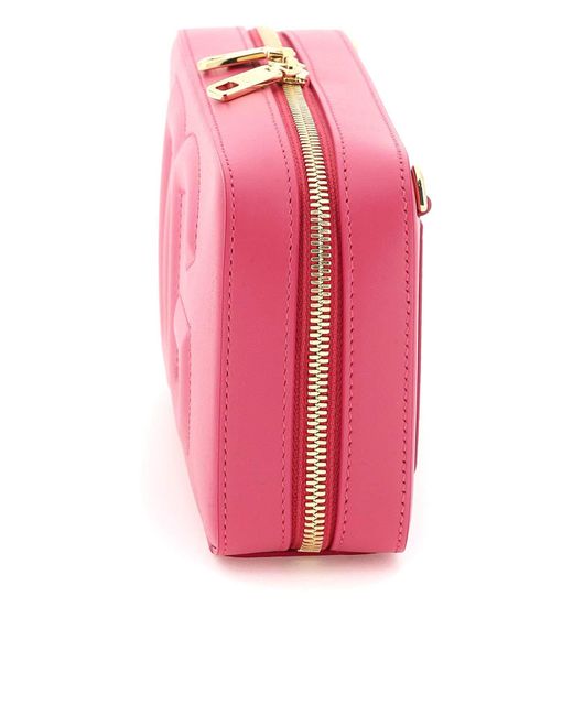 Dolce & Gabbana Pink Leather Cigarette Case Bag Dolce & Gabbana