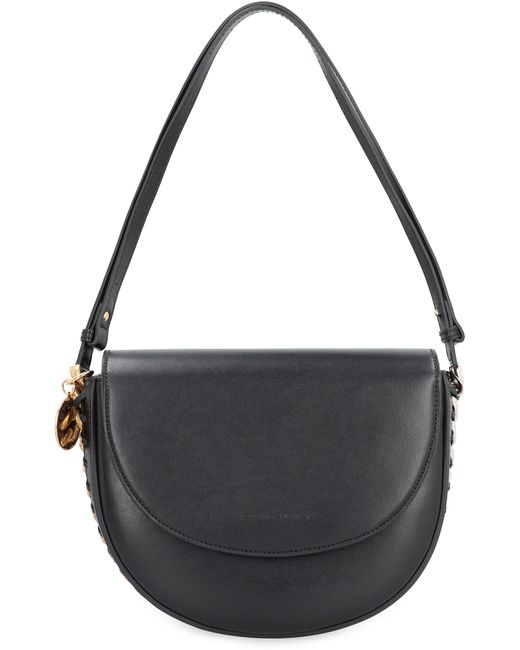 Stella McCartney Black Frayme Shoulder Bag Polyamide