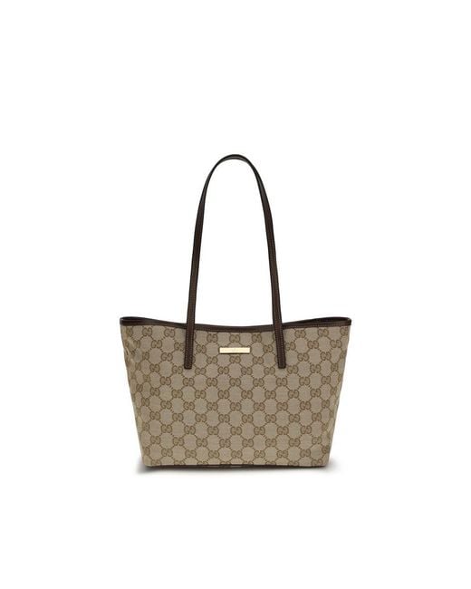 Gucci Gray Polyester Shoulder Bag