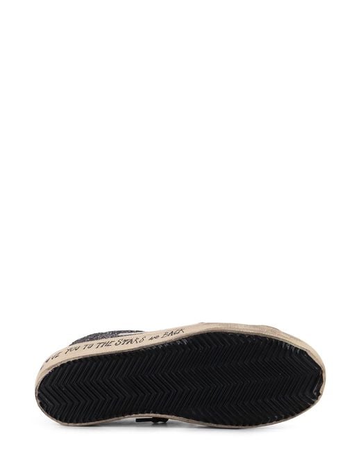 Golden Goose Deluxe Brand White Super-Star Classic With List Low-Top Sneakers With Sequins