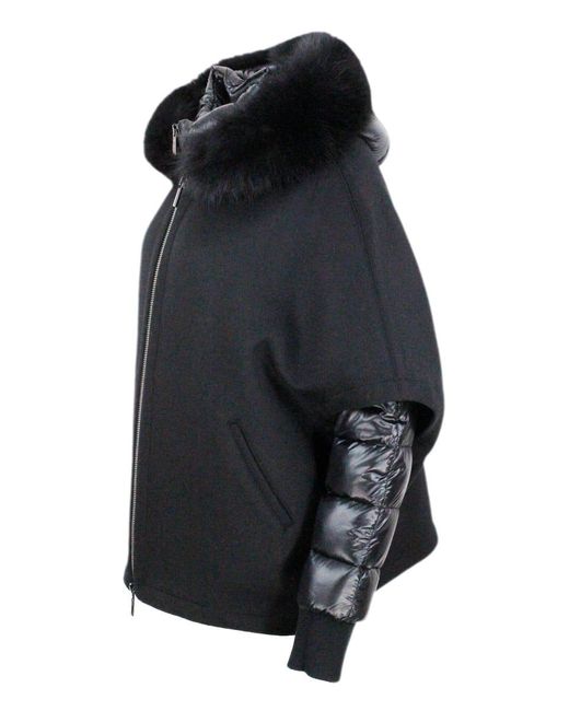 Moorer Black 3-In-One Jacket Composed Of: Inner Duvet