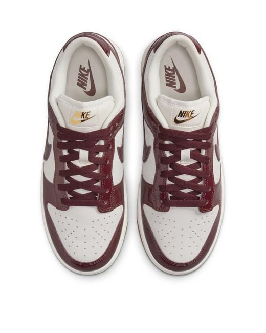 Nike Brown Dunk Low Lx Croc' Sneakers for men