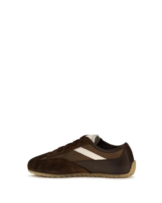 McQueen Black Sneakers Boxe Suede Upper Trainers