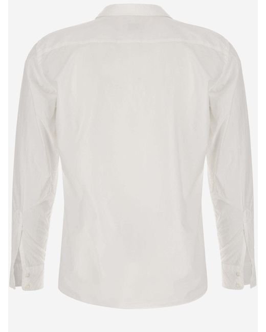 Aspesi White Cotton Shirt for men
