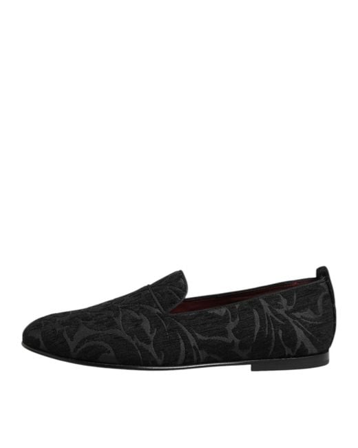 Dolce & Gabbana Black Loafers for men