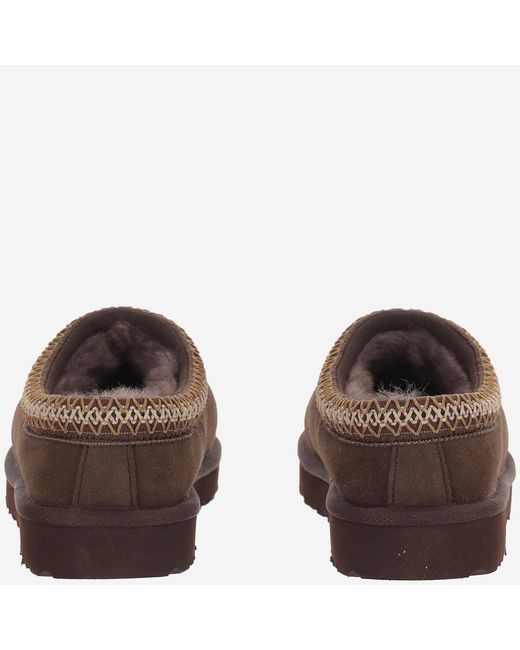 Ugg Brown Tasman Ii Suede Mules