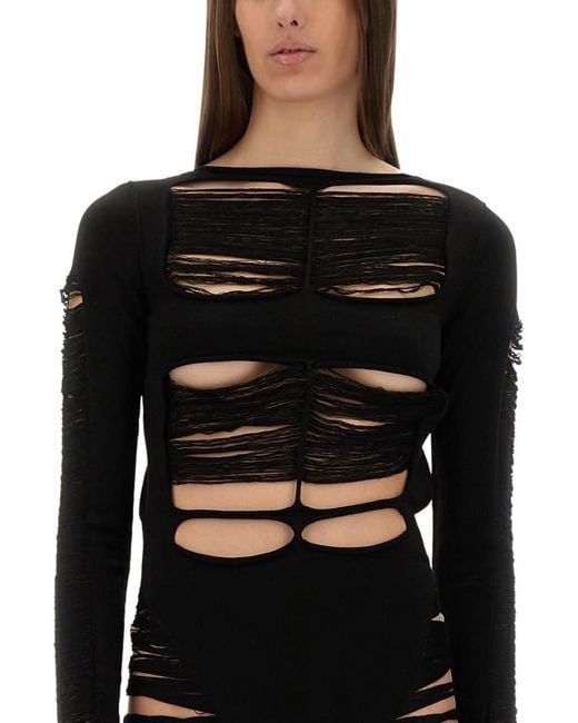 Rick Owens Black 'Luna' Dress