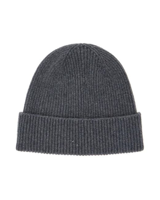 Gucci Gray Beanie Cashmere Hat for men