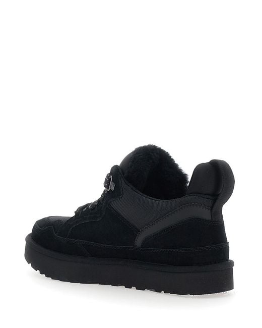 Ugg Black Trainers Lowmel Suede for men