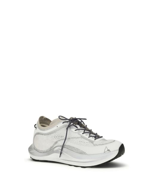 Roa White Sella Lite Sneakers Upper: Fabric; Sole: Rubber for men