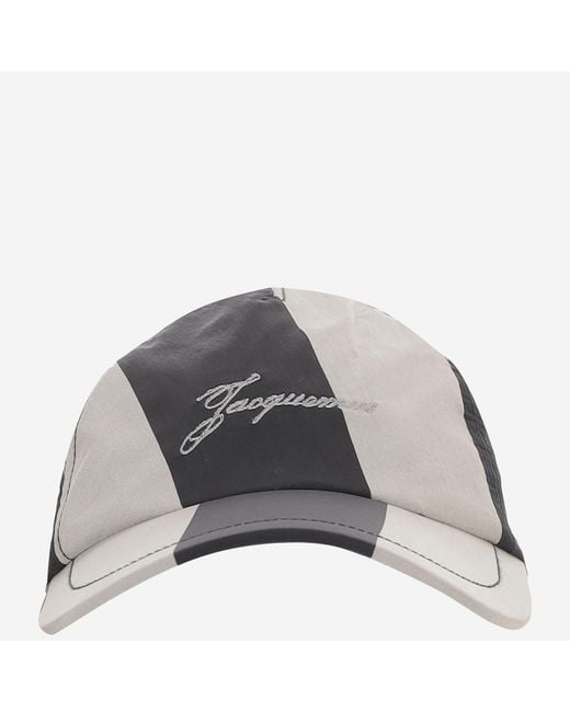 Jacquemus Gray Baseball Cap Polyamide Hat