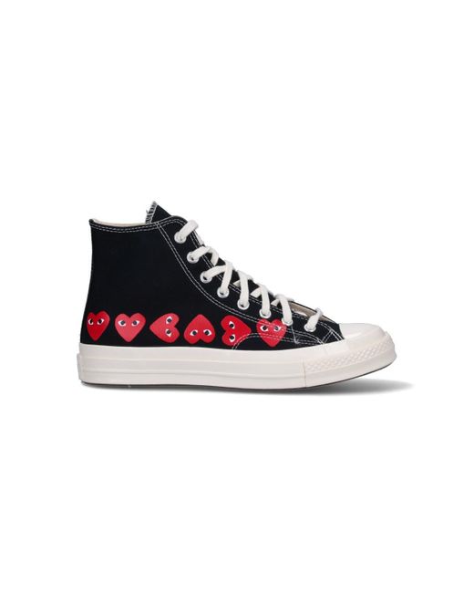 Comme des Garçons Black Converse Multi Heart Chuck 70 Sneakers for men