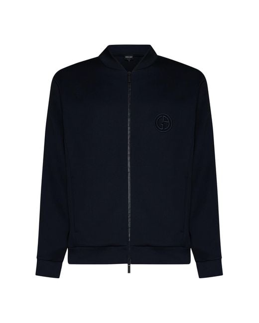 Giorgio Armani Blue Coats for men