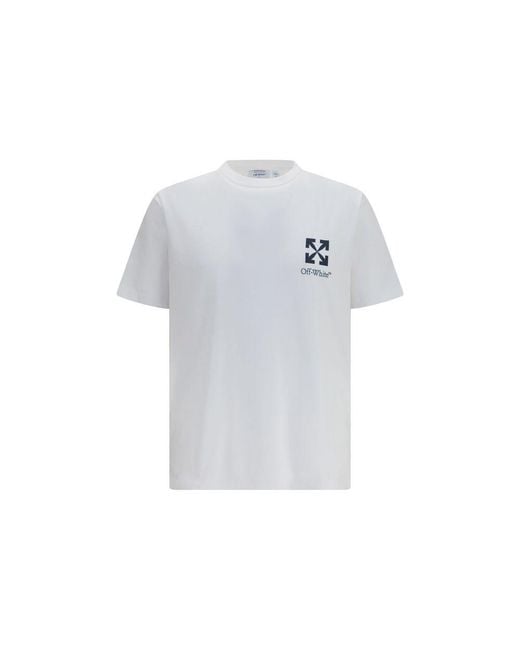 Off-White c/o Virgil Abloh White Cotton T-Shirt for men