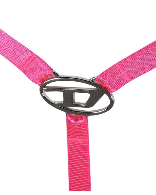 DIESEL Pink Plain Color Briefs