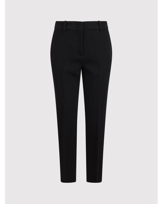 Ermanno Scervino Black Tapered Tailored Trousers