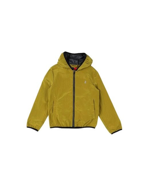 Herno Yellow Kids Outerwear Jacket Gi0054B-12378 Dark Clothing
