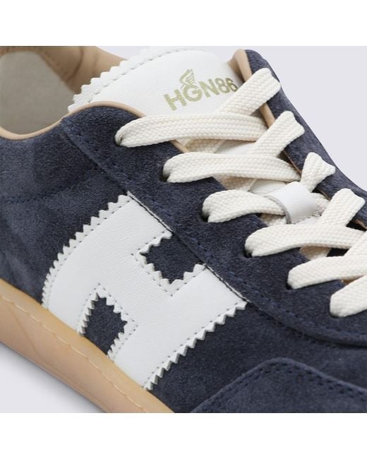Hogan Blue Suede Cool Sneakers