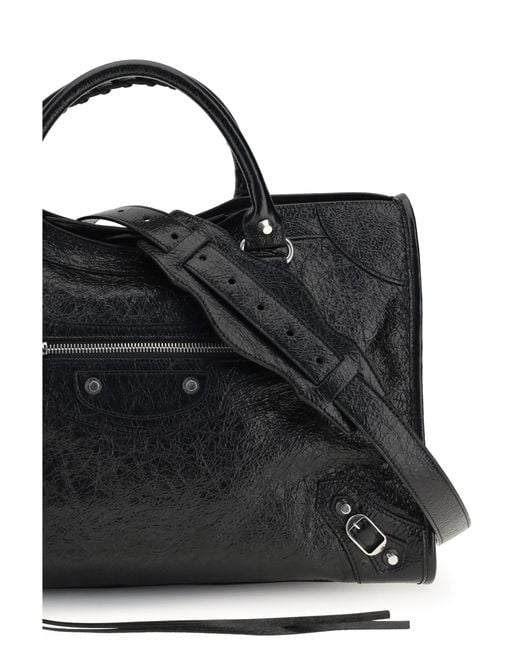 Balenciaga Black Le City Medium Handbag Handbags