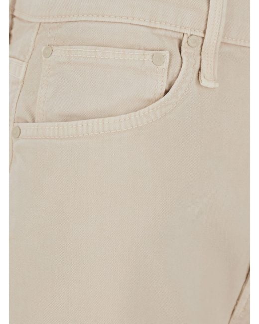 Mother Natural The Dodger Flod Jeans With Belt Loops And Wide Leg