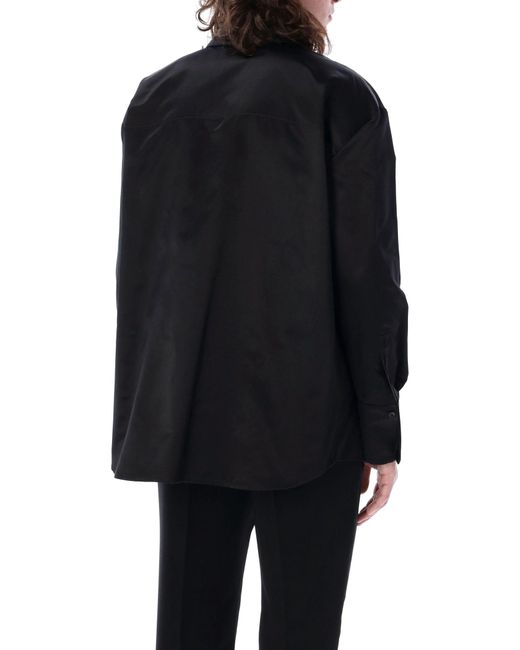 Saint Laurent Black Oversized Shirt for men