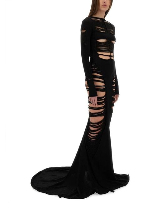 Rick Owens Black 'Luna' Dress