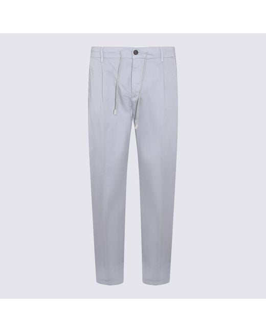 Eleventy Gray Trousers Co Ea for men