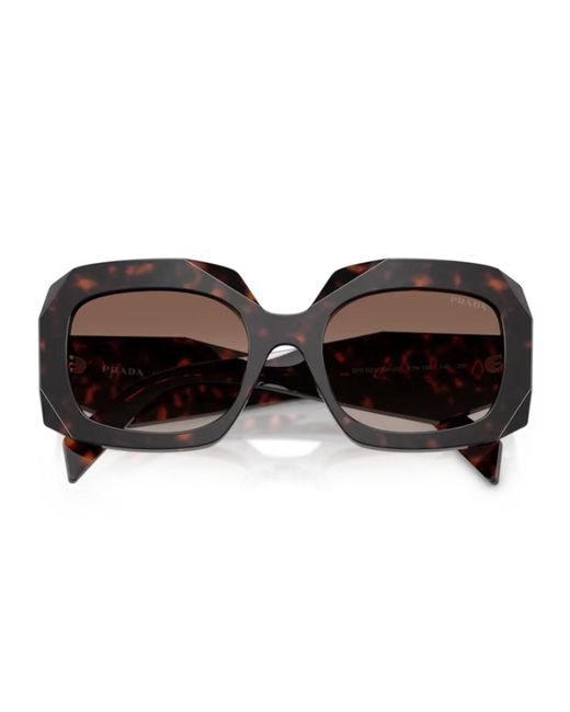 Prada Brown Prada Pr B23S 17N10S Root Tartarugato Sunglasses