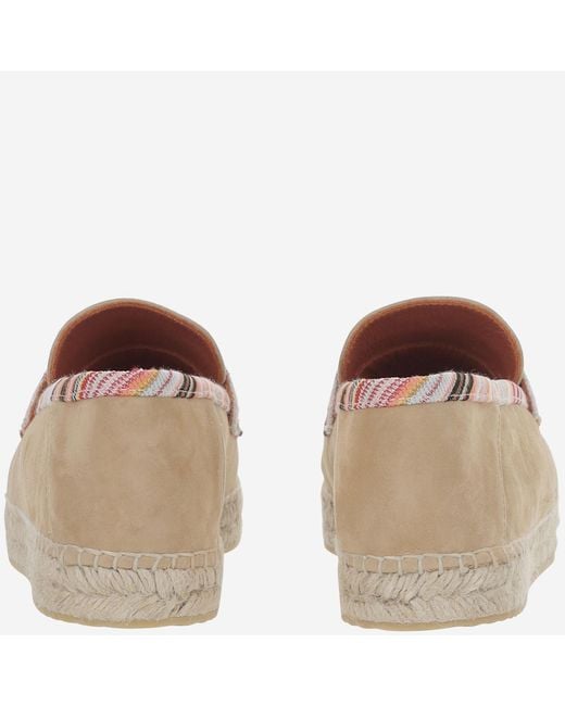 Missoni Natural Espadrilles Viscose Blend Shoe