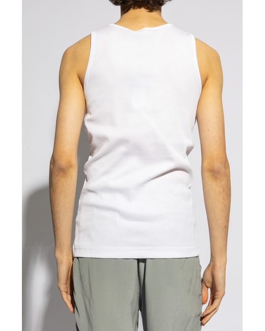 Dolce & Gabbana White Sleeveless T-shirt for men