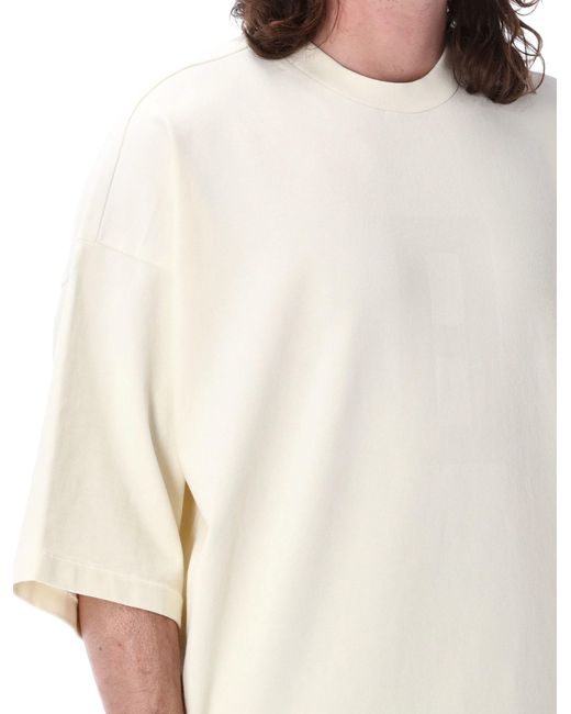 Fear Of God White Airbursh 8 Ss T-Shirt for men