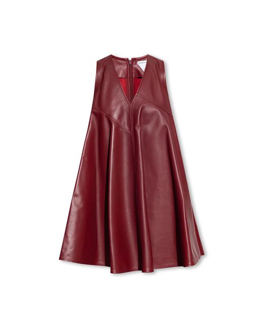 Bottega Veneta Red Oversize Dress