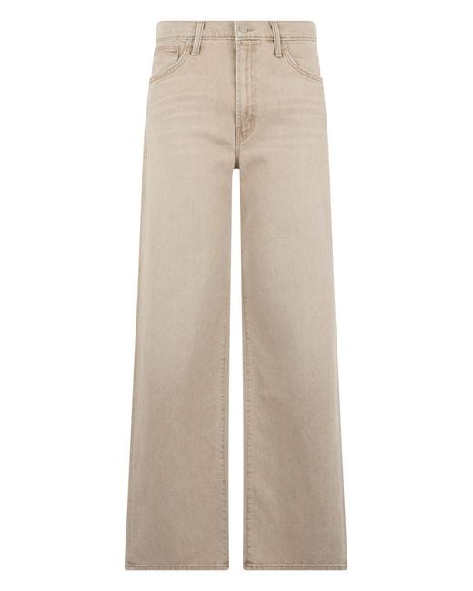 Mother Natural Wide-Leg Cotton Jeans