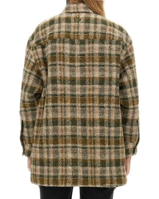Isabel Marant Gray Shirt Jacket Harveli Main: Wool