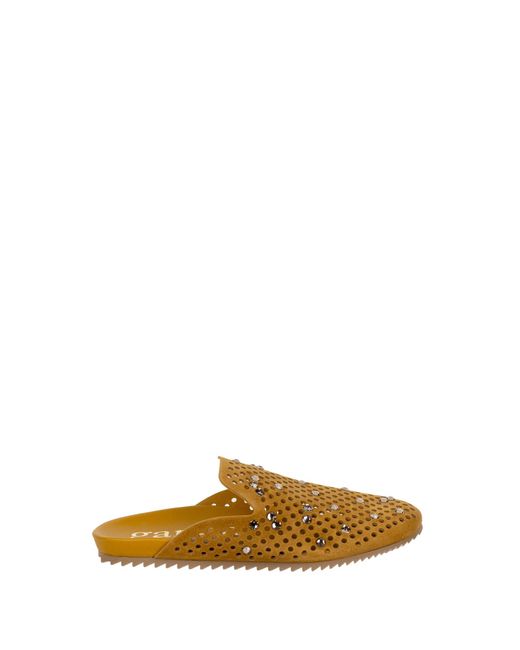 Pedro Garcia Metallic Sandals