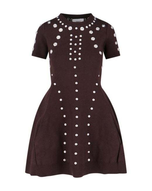 Coperni Purple Dresses Viscose