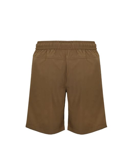 K-Way Green Nesty Travel Nylon Shorts for men