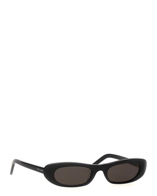 Saint Laurent White 'sl 557 Shade' Sunglasses for men
