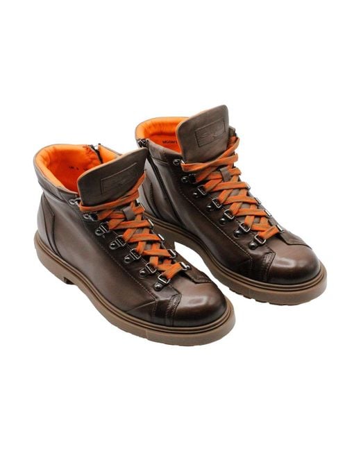 Santoni Brown Boots for men