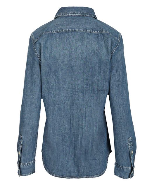 Ralph Lauren Blue Denim Shirt