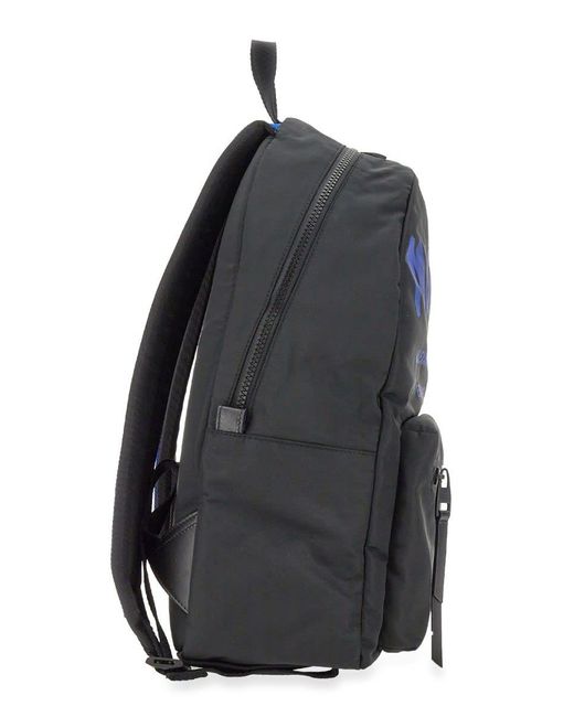 Alexander McQueen Blue Metropolitan Backpack for men
