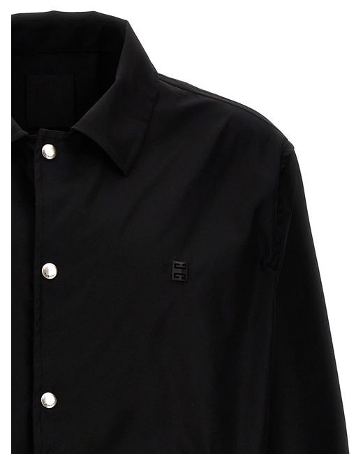 Givenchy Black Tech Fabric Jacket for men
