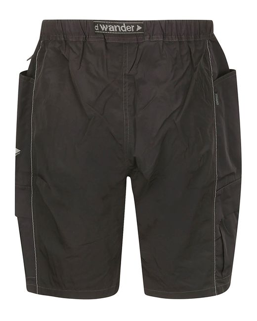Gramicci Gray Patchwork Wind Short for men