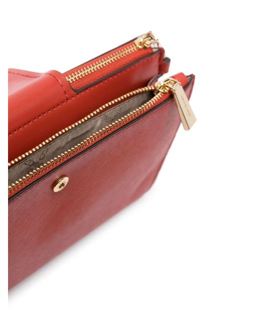 Michael Kors Red Small Ruby Crossbody Bag