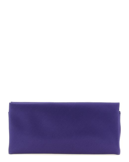 Saint Laurent Purple 'Evening' Clutch