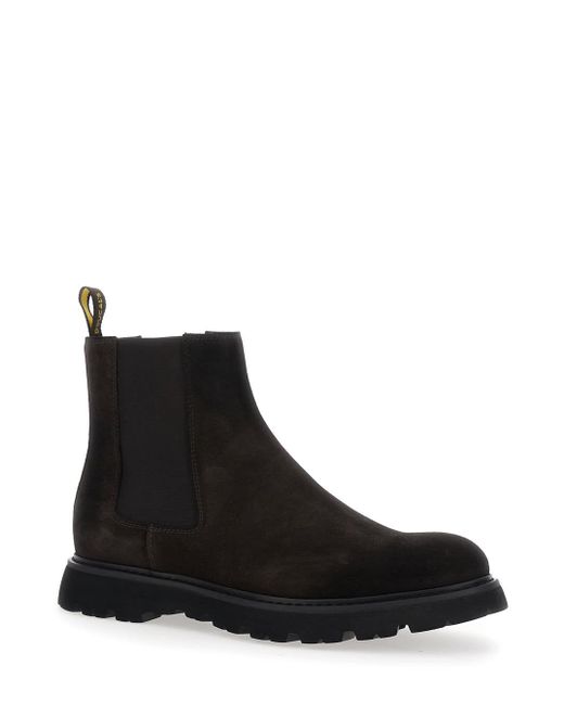 Doucal's Black Chelsea Boots for men