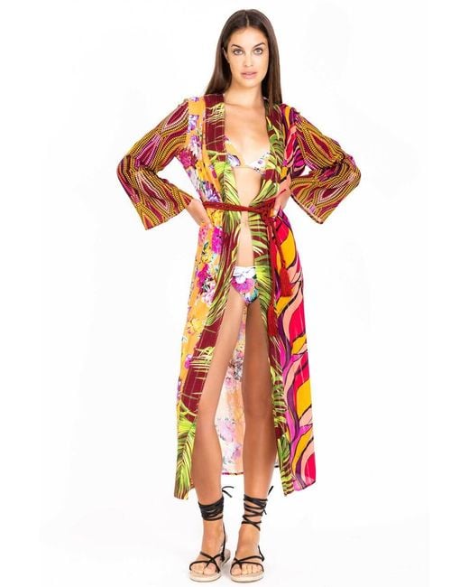 patchwork dressing gown