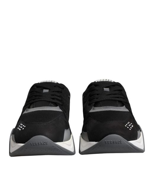 Versace Black Sneakers for men