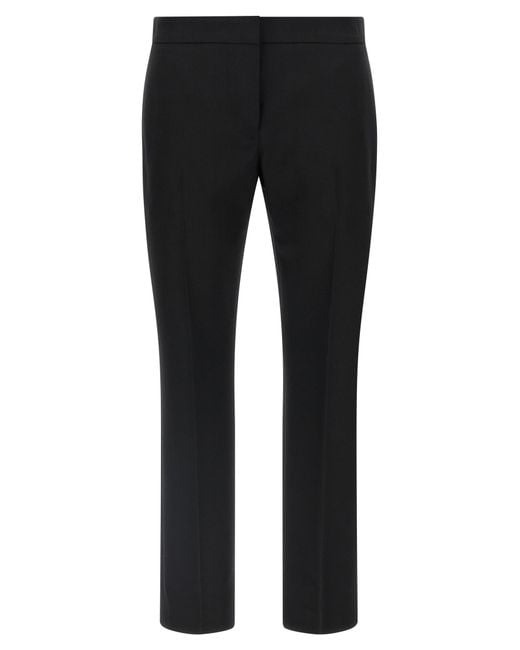 McQueen Black Cigarette Pants